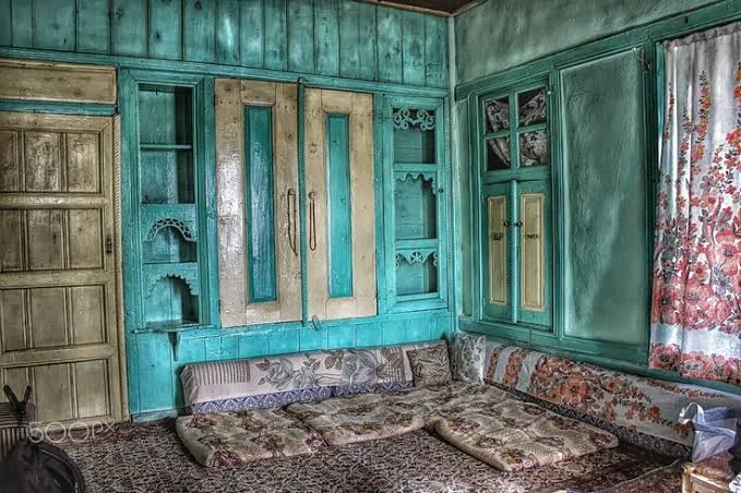 Geleneksel bir Konya evi oturma odası