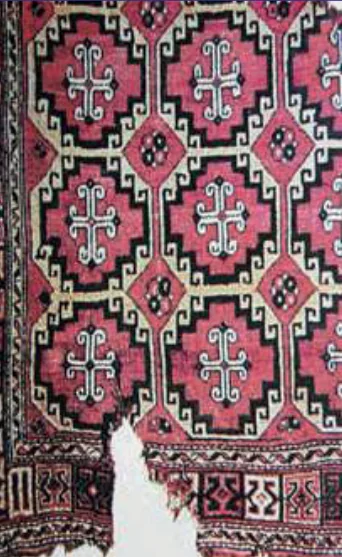 Selçuklu-Ahilik geleneğinden bir el dokuması halı